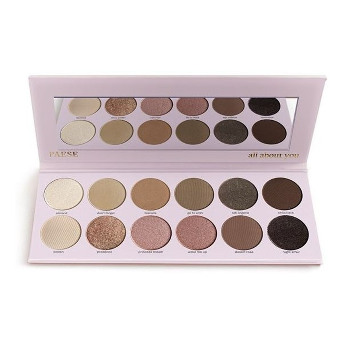 Paese All About You paleta cieni do powiek 18g
