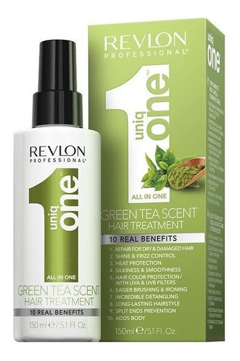 Uniq One All In One Green Tea Scent Hair Treatment 10 Real Benefits Odżywka Do Włosów W Sprayu