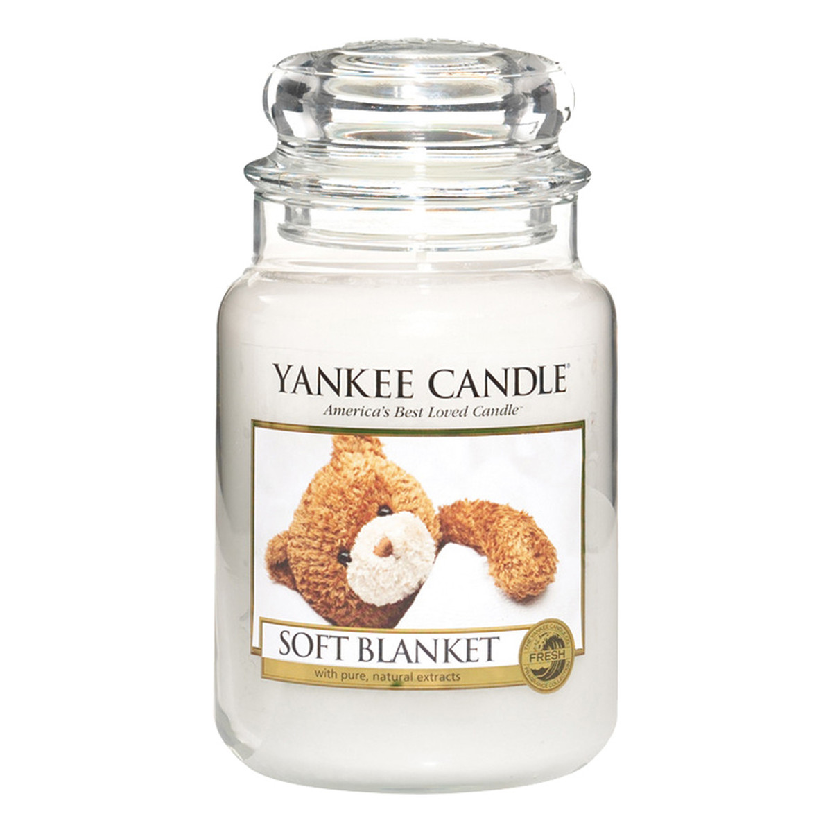 Yankee Candle Large Jar duża świeczka zapachowa Soft Blanket 623g