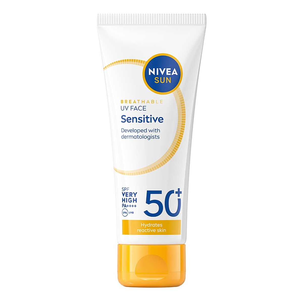 Nivea Sun krem do twarzy dla skóry wrażliwej SPF50+ 40ml