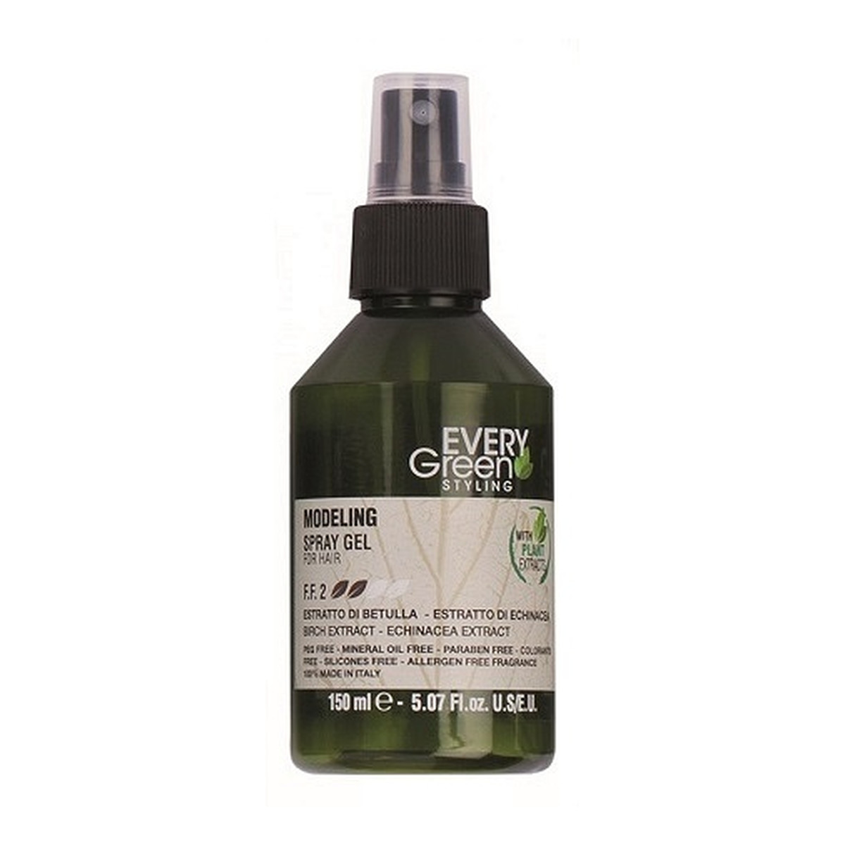 Every Green Modeling Spray Gel For Hair Modelujący żel w sprayu do włosów 150ml