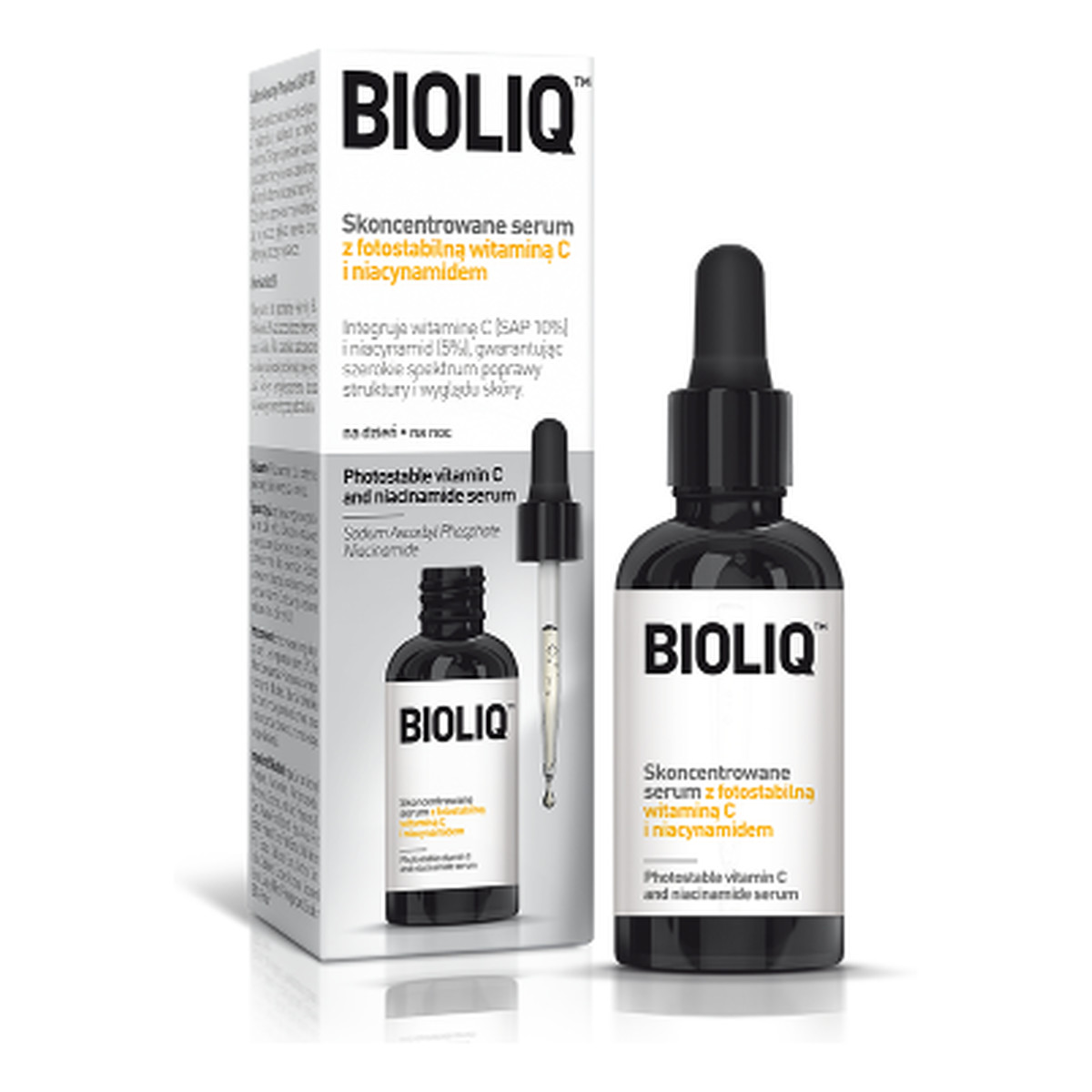 Bioliq PRO Skoncentrowane serum z Fotostabilną Witaminą C i Niacynamidem 20ml