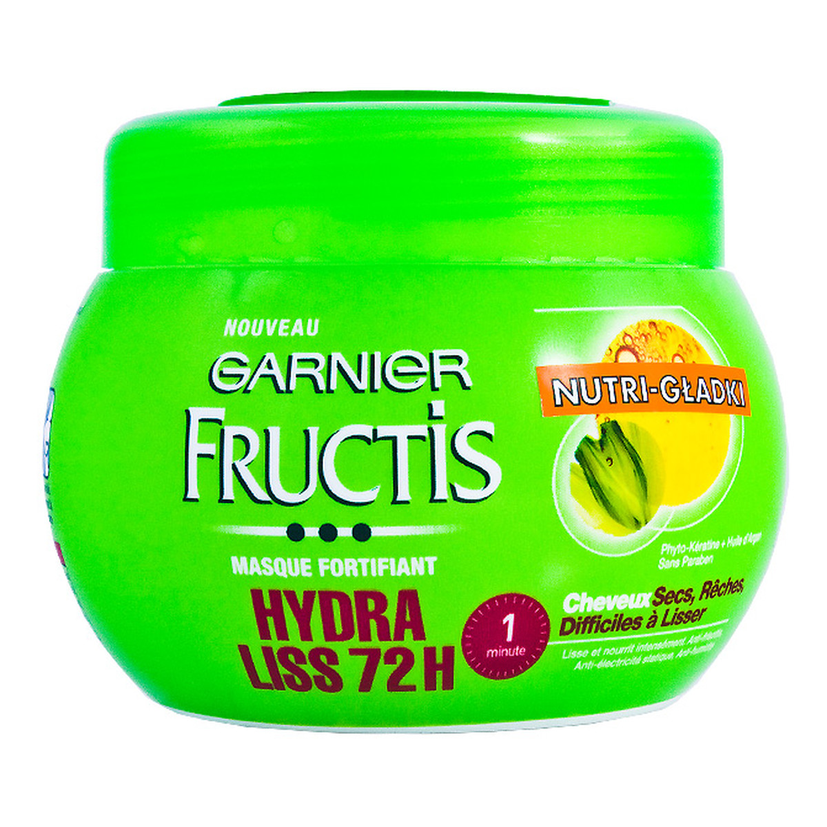 Garnier Fructis Maska Do Włosów Nutri Gładki 300ml