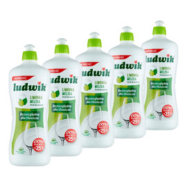 Płyn do mycia naczyń Limonka i Melisa 5x900g