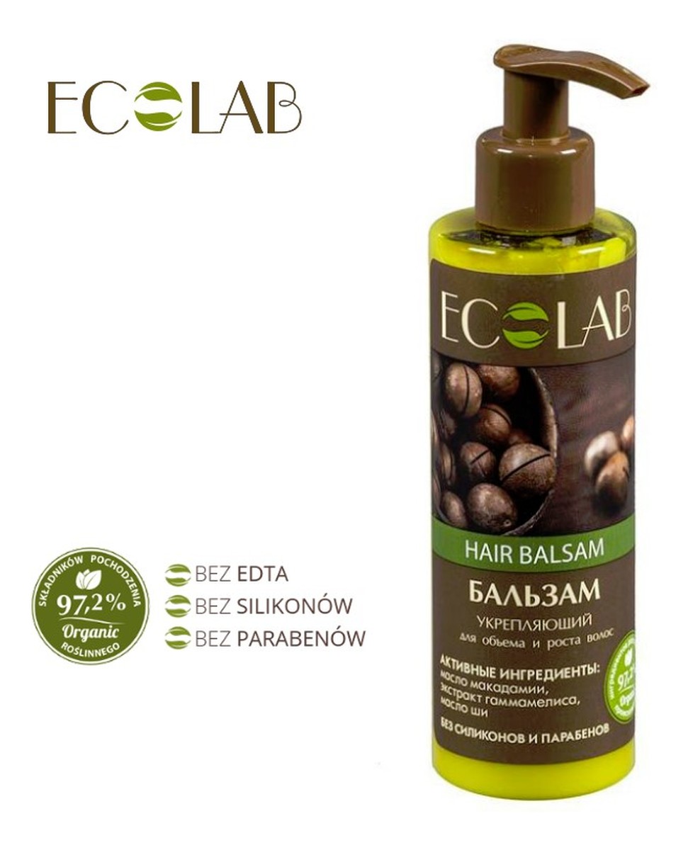 Balsam Wzmacniający do Włosów Objętość i Wzrost