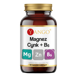 Magnez + Cynk + B6 suplement diety 90 kapsułek