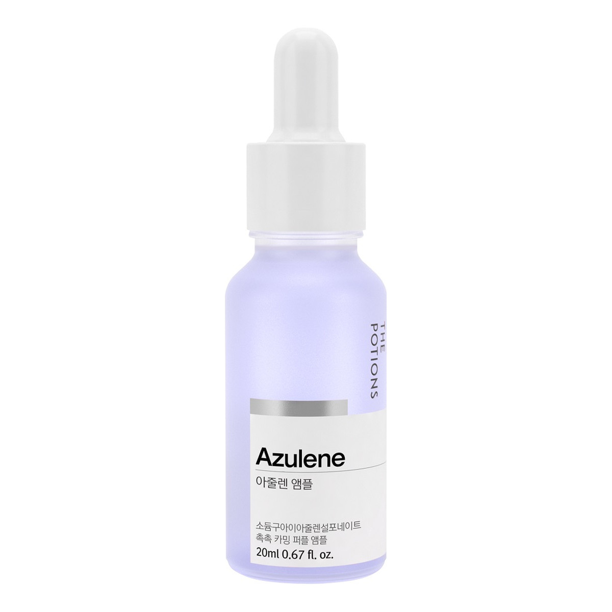 The Potions Azulene ampoule łagodzące serum do twarzy z azulenem 20ml