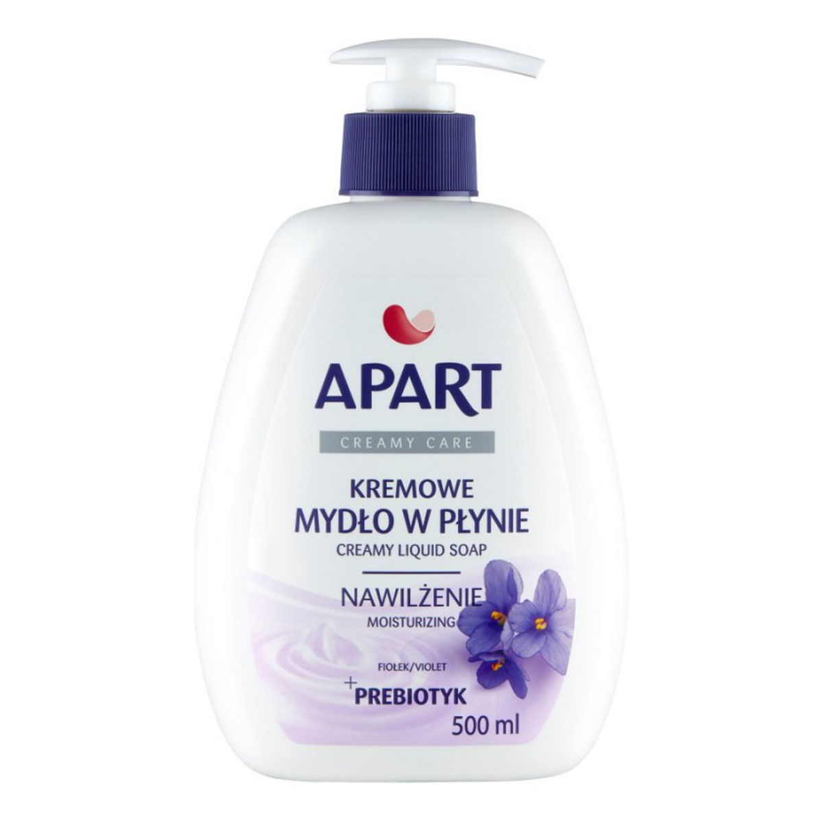 Apart Natural Creamy Care Kremowe Mydło w Płynie Fiołek 500ml