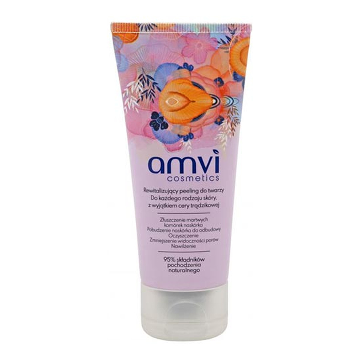 Amvi Cosmetics Rewitalizujący peeling do twarzy do każdego rodzaju skóry z wyjątkiem cery trądzikowej 60ml