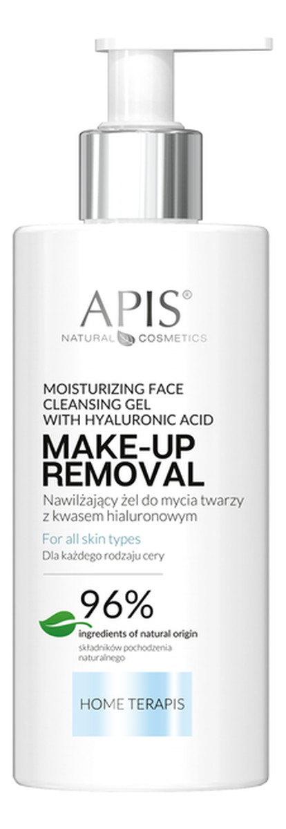 Nawilżający żel do mycia twarzy z kwasem hialuronowym 2x300ml