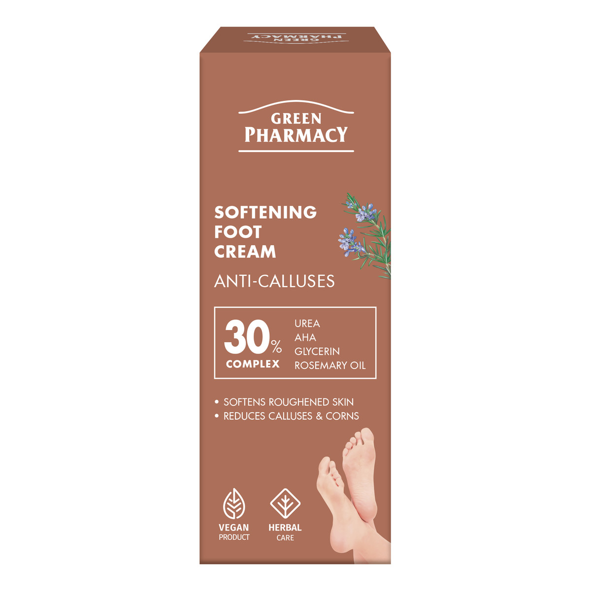 Green Pharmacy Krem zmiękczający do stóp 75ml