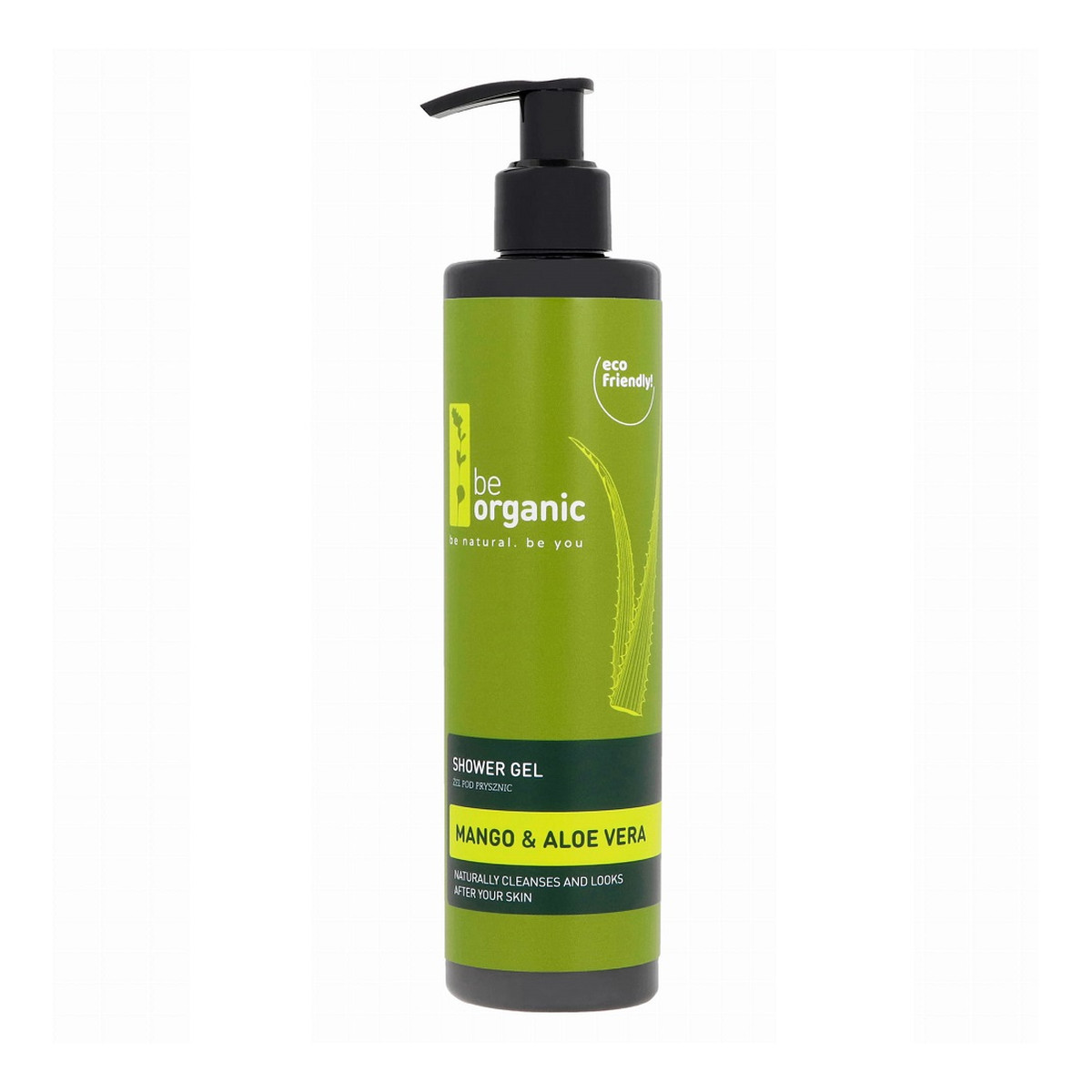 Be Organic Shower Gel Żel pod prysznic mango & aloe vera 300ml