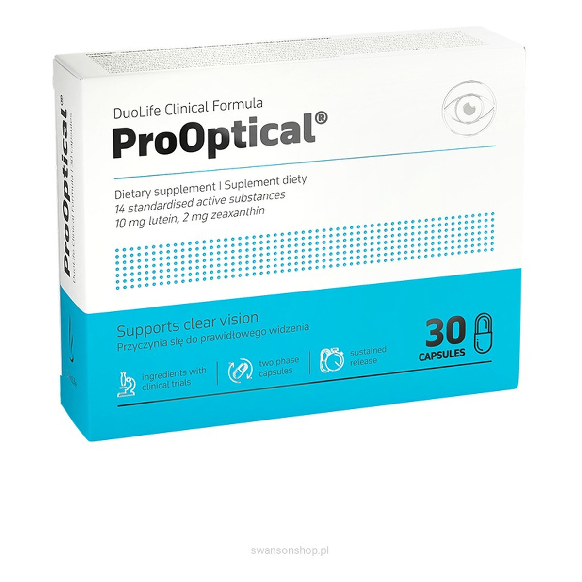 Duolife Clinical Formula Prooptical suplement diety 30 kapsułek