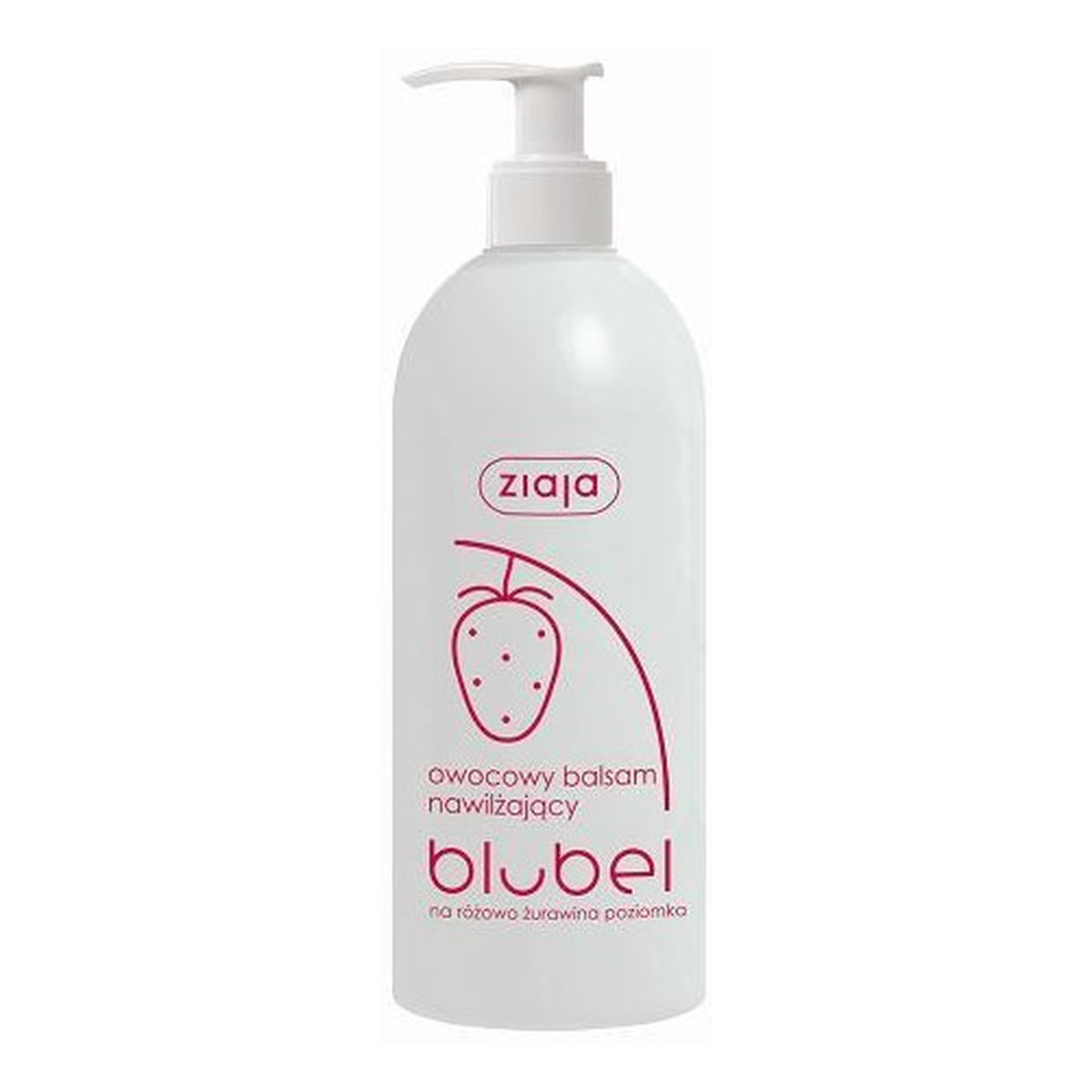 Ziaja Blubel Owocowy Balsam Nawilżający Żurawina Poziomka 400ml