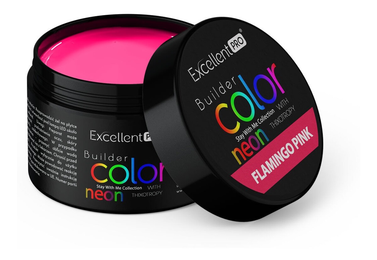 Żel budujący flamingo pink