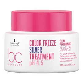 Bc bonacure color freeze silver treatment intensywnie odbudowująca maska do włosów farbowanych
