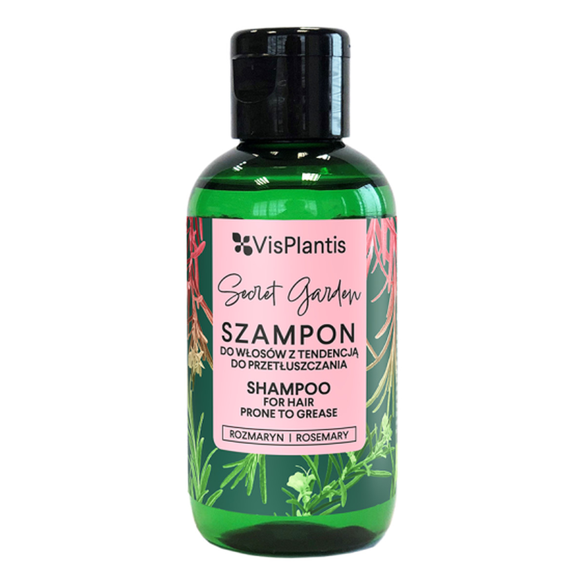 Vis Plantis Secret Garden Szampon do włosów z tendencją do przetłuszczania Rozmaryn 75ml
