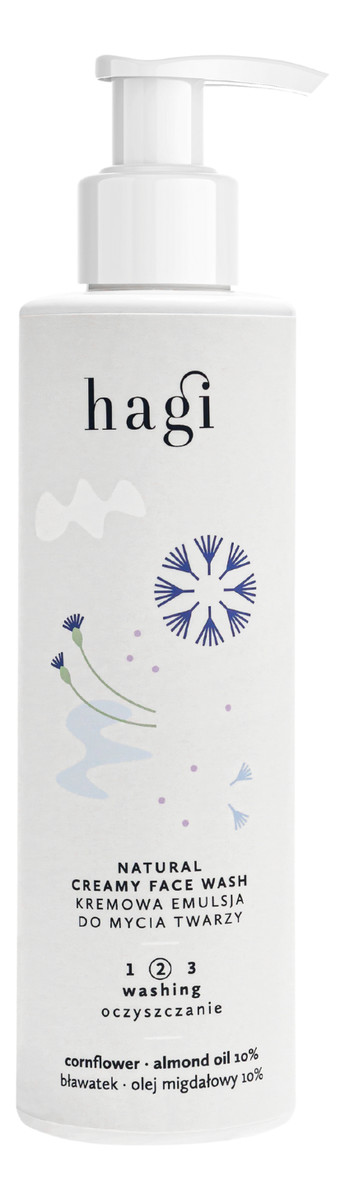 Naturalna Kremowa Emulsja do mycia twarzy