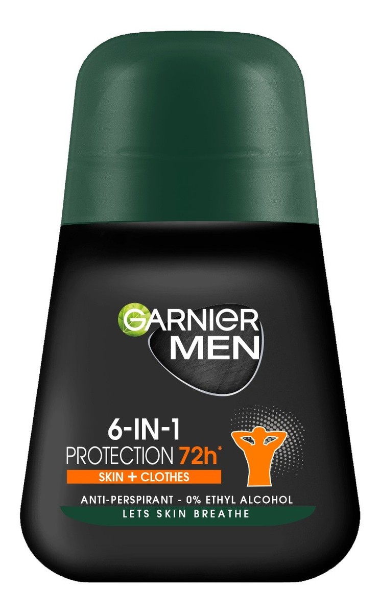 Dezodorant roll-on 6in1 Protection 72h Skin + Clothes