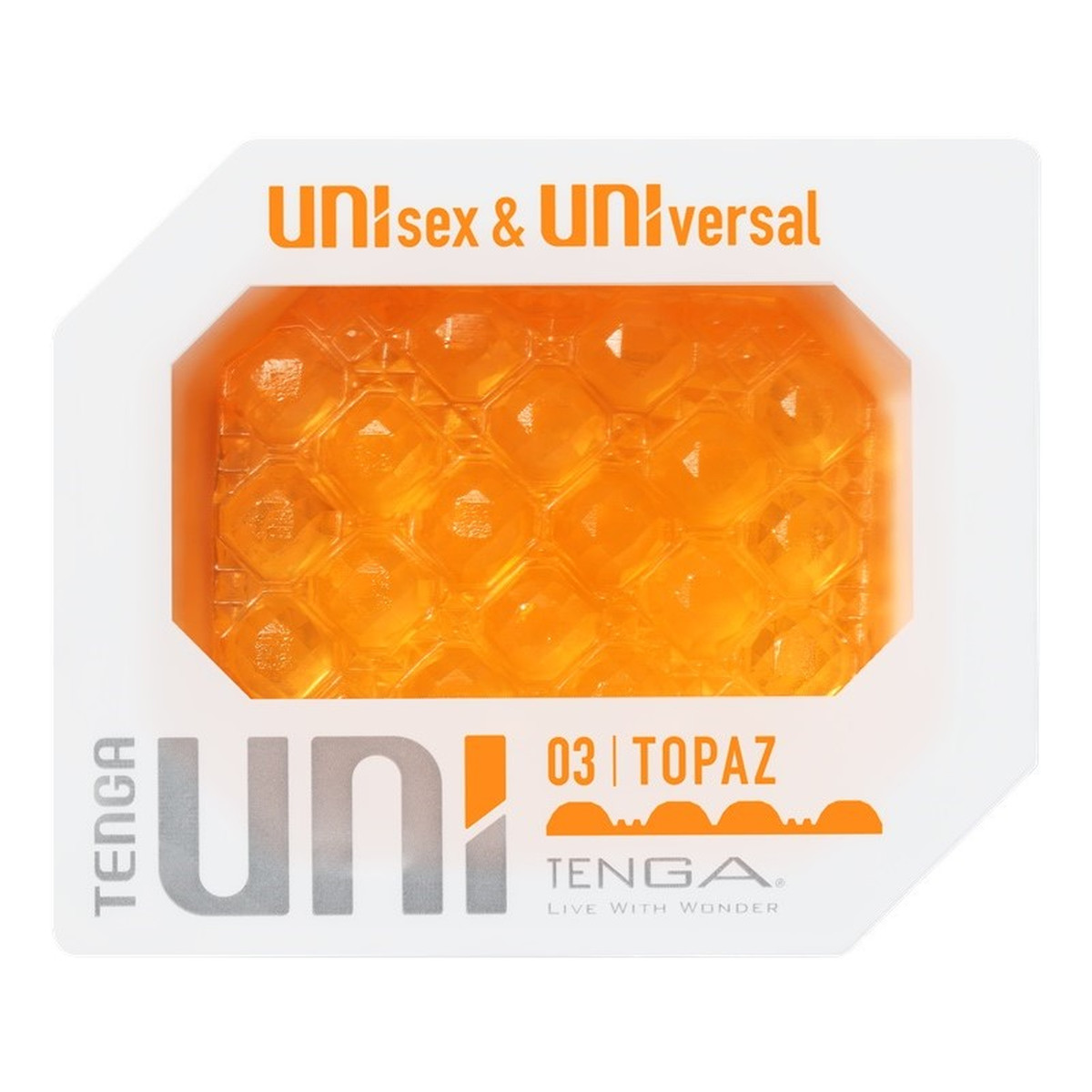 Tenga Uni topaz uniwersalna nakładka masturbująca