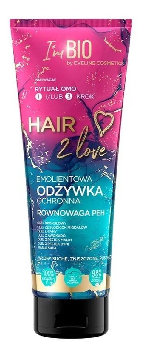 Hair 2 Love Emolientowa Odżywka ochronna do włosów