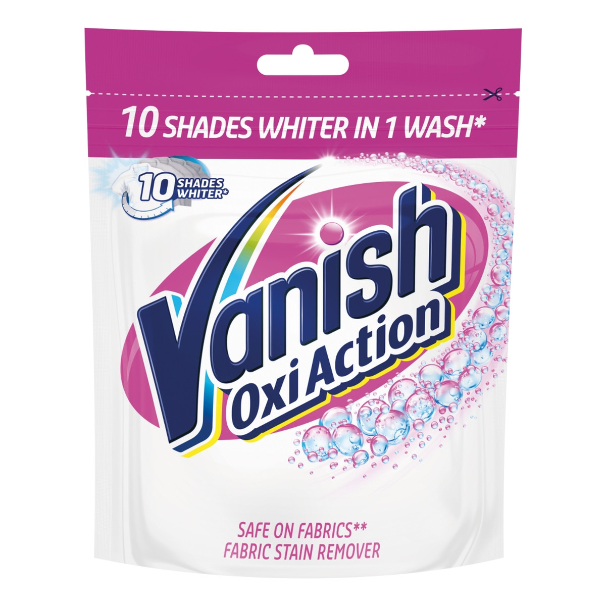 Vanish Oxi action odplamiacz do białych tkanin w proszku 300g