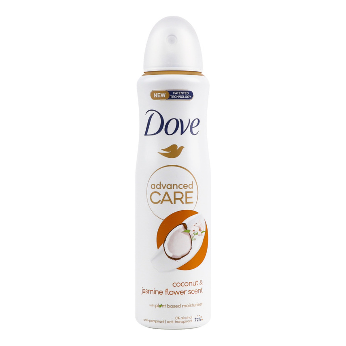 Dove Advanced Care Coconut & Jasmine Flower Scent Antyperspirant w sprayu 150ml