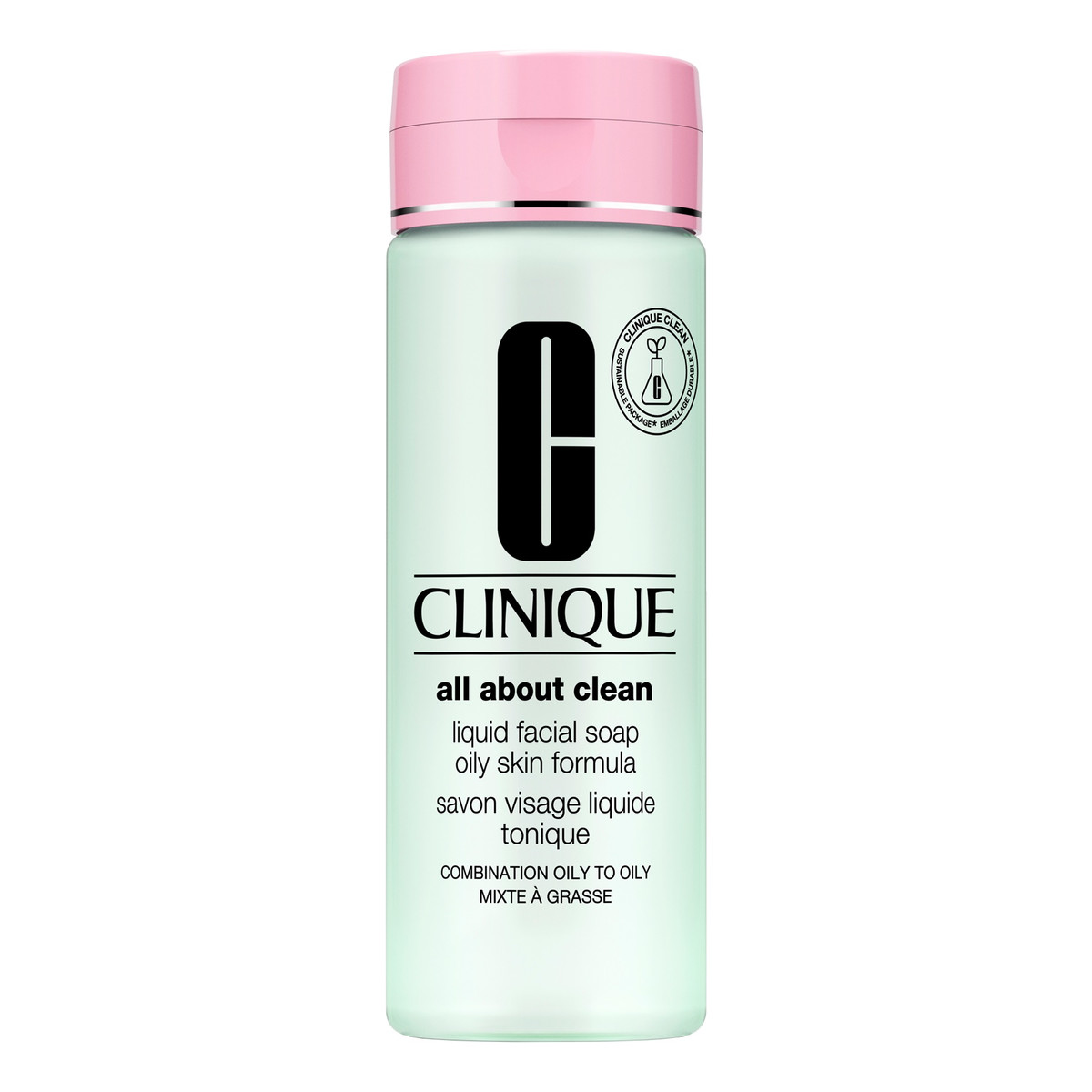 Clinique Liquid Facial Soap Oily Skin Formula Mydło w płynie dla skóry mieszanej lub tłustej 200ml