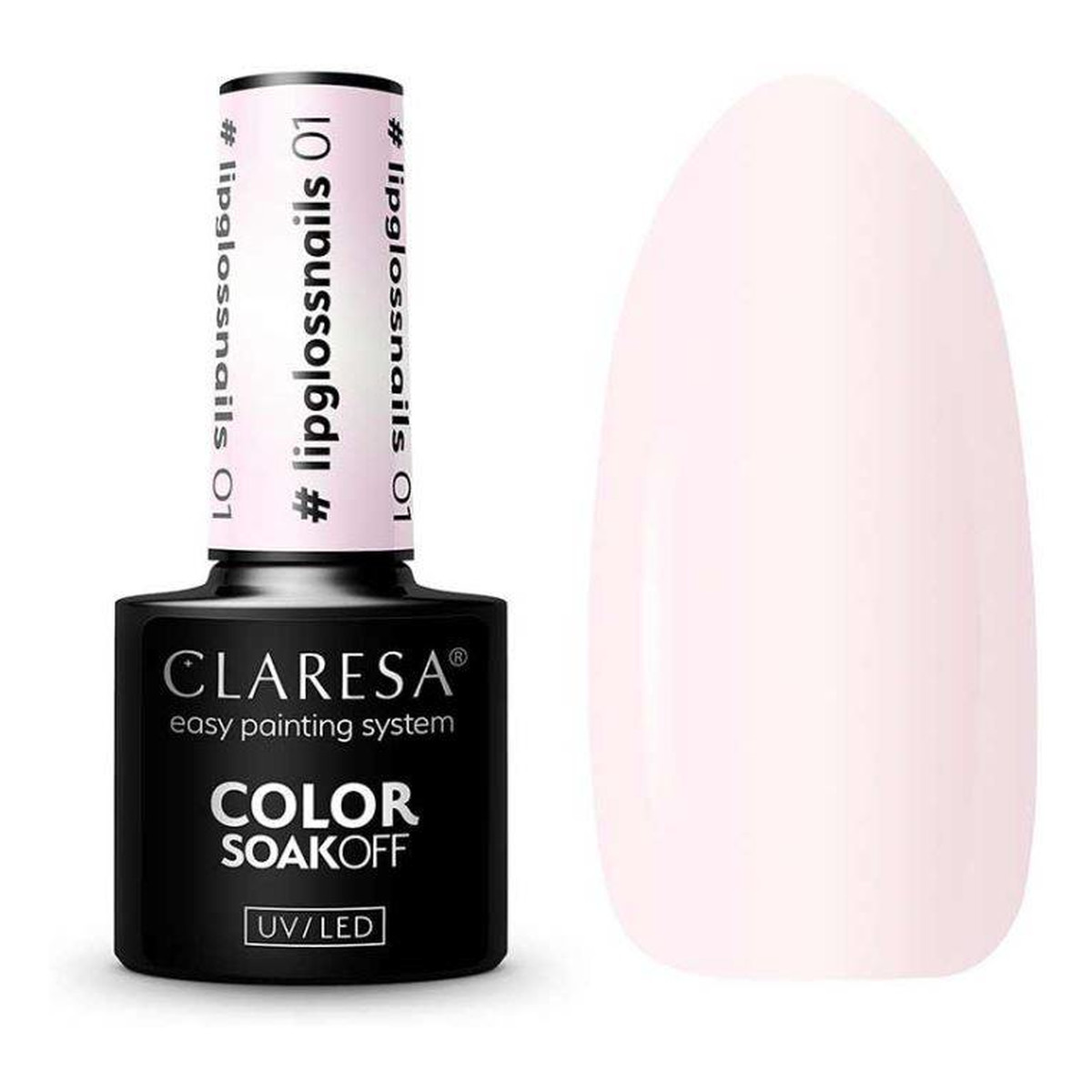 Claresa Lipglossnails Lakier hybrydowy 01 5g