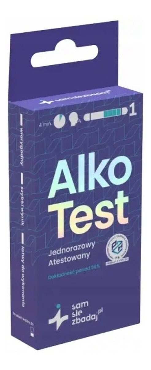 Alkotest jednorazowy 1szt