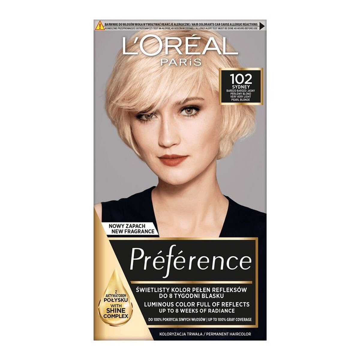 Loreal Feria Preference Farba Do Włosów