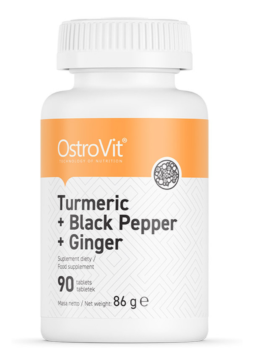 Turmeric + Black pepper ginger - 90 tabs