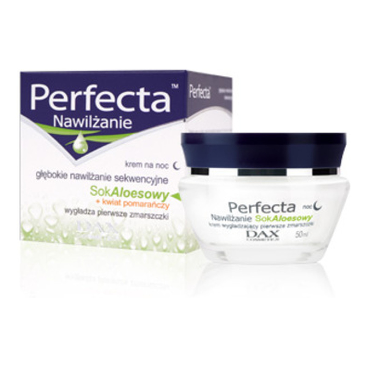 Perfecta Nawilżanie Krem Głęboko Nawilżający Na Noc 50ml