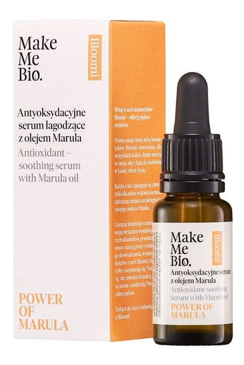 Power Of Marula Antyoksydacyjne serum łagodzące z olejem Marula