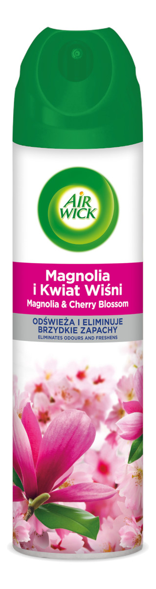 Odświeżacz powietrza w sprayu magnolia i kwiat wiśni