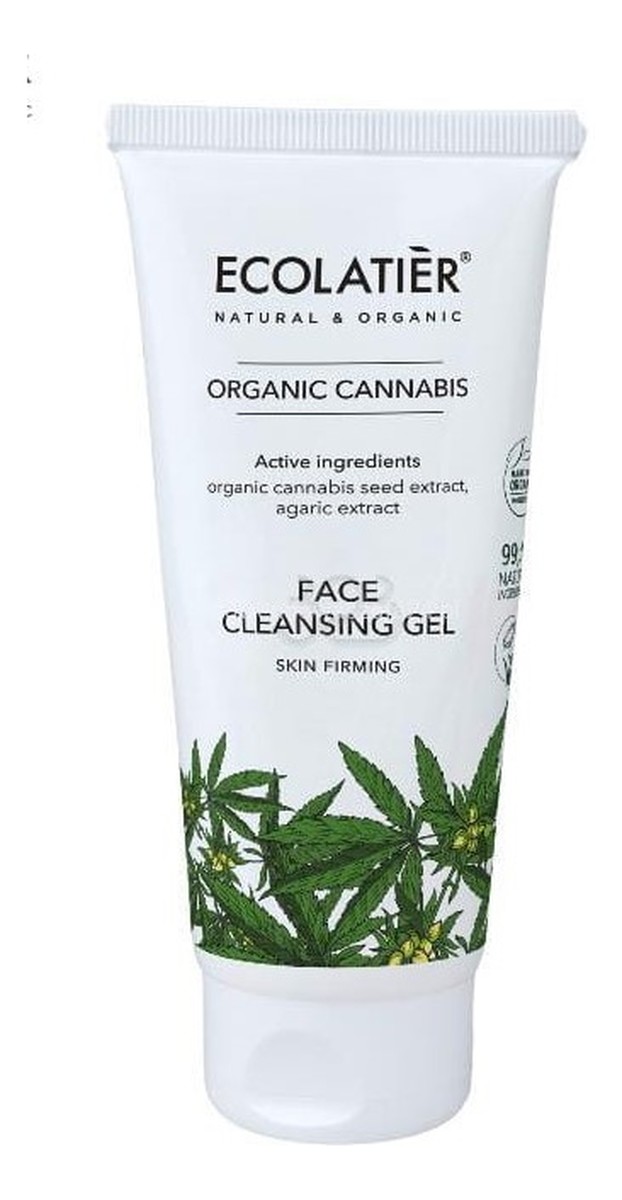 Organic Cannabis Żel do mycia twarzy