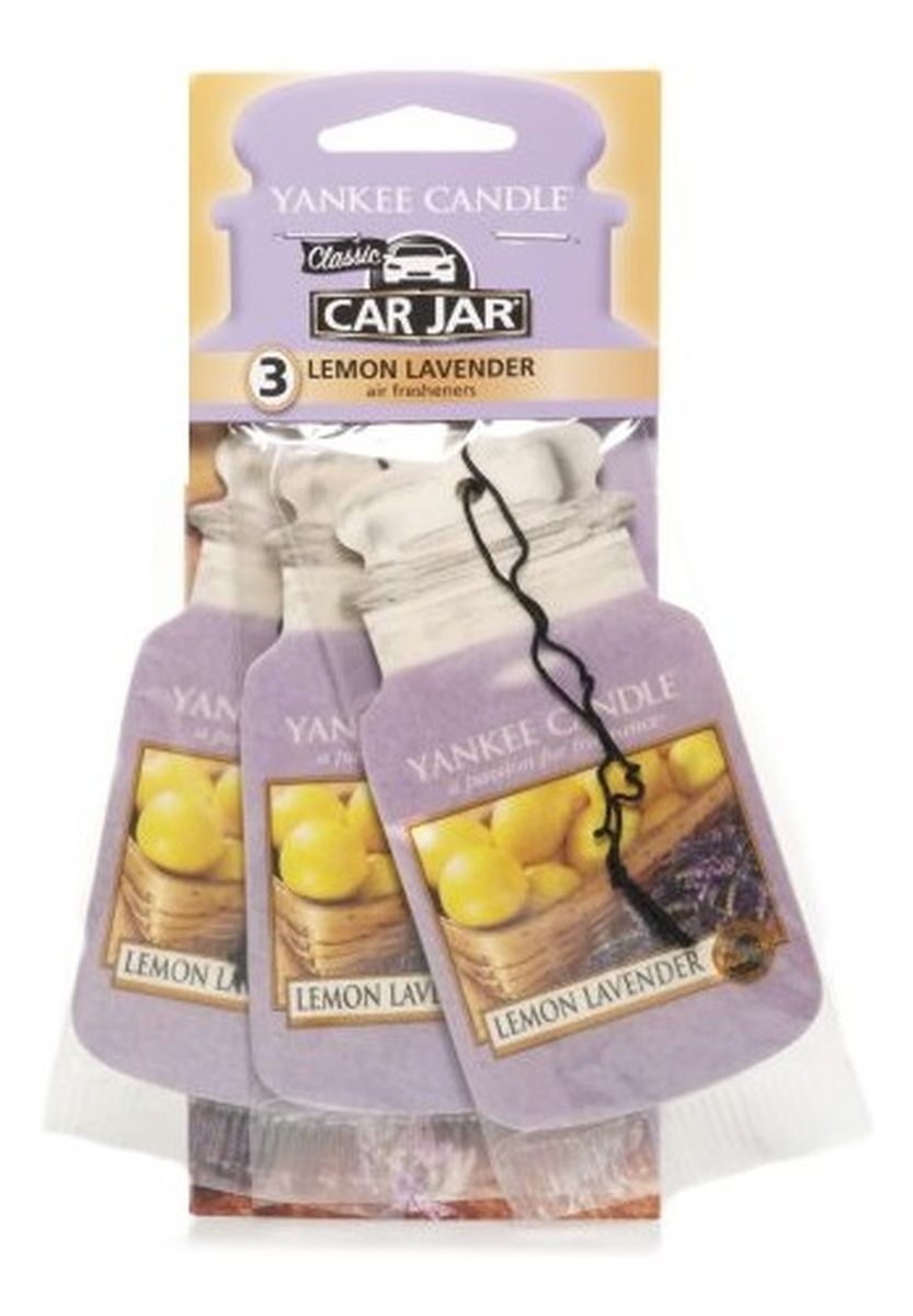 Bonus Pack zestaw zapachów samochodowych Lemon Lavender 3szt.