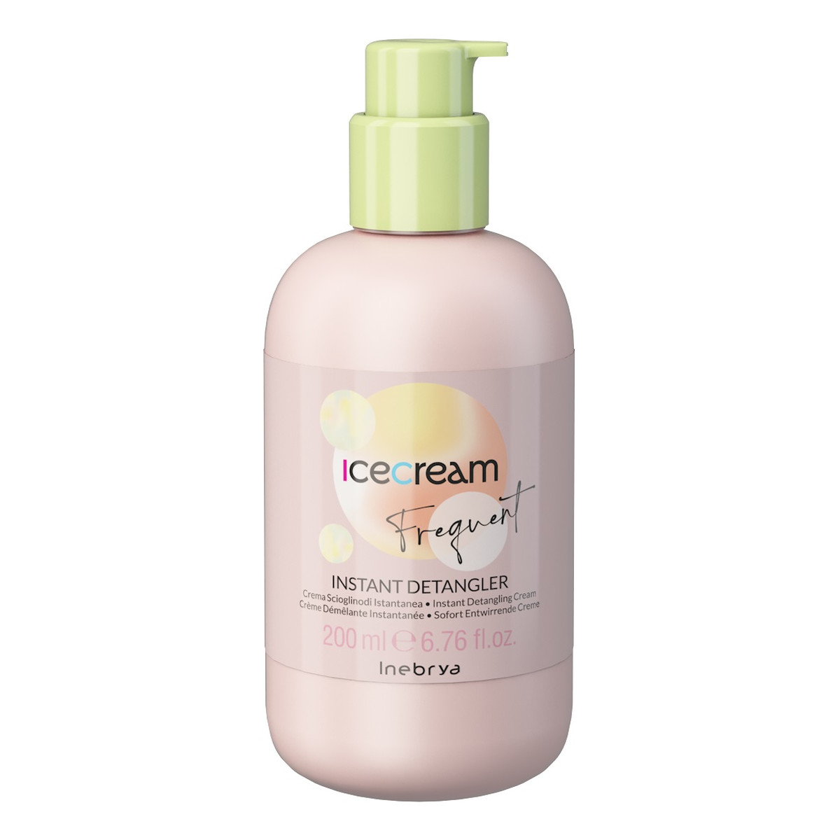 Inebrya Ice Cream Frequent Krem rozplątujący włosy bez spłukiwania 200ml