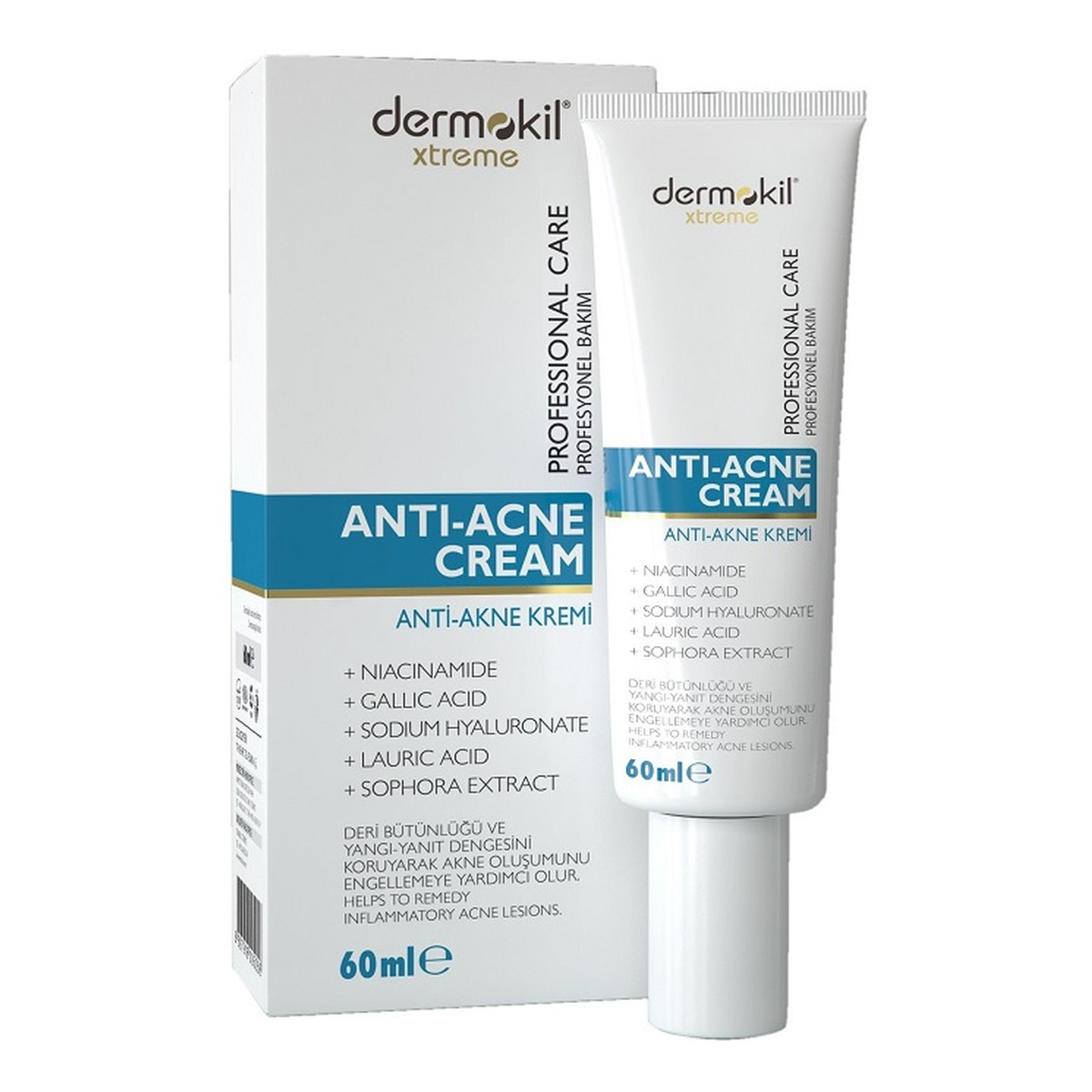 Dermokil Xtreme Anti-Acne Cream przeciwtrądzikowy Krem do twarzy 60ml