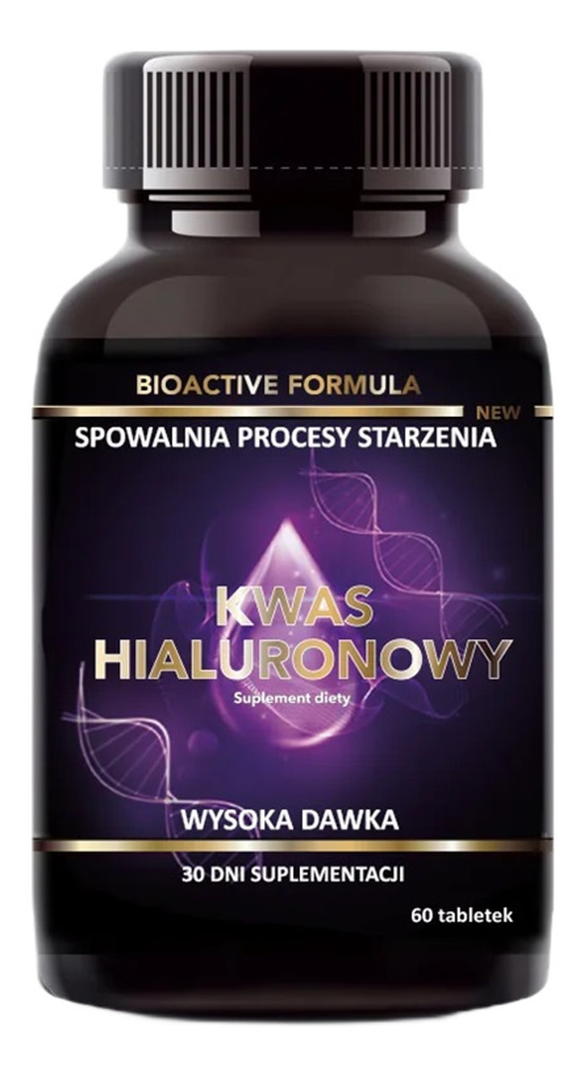 Kwas hialuronowy 100mg suplement diety 60 tabletek