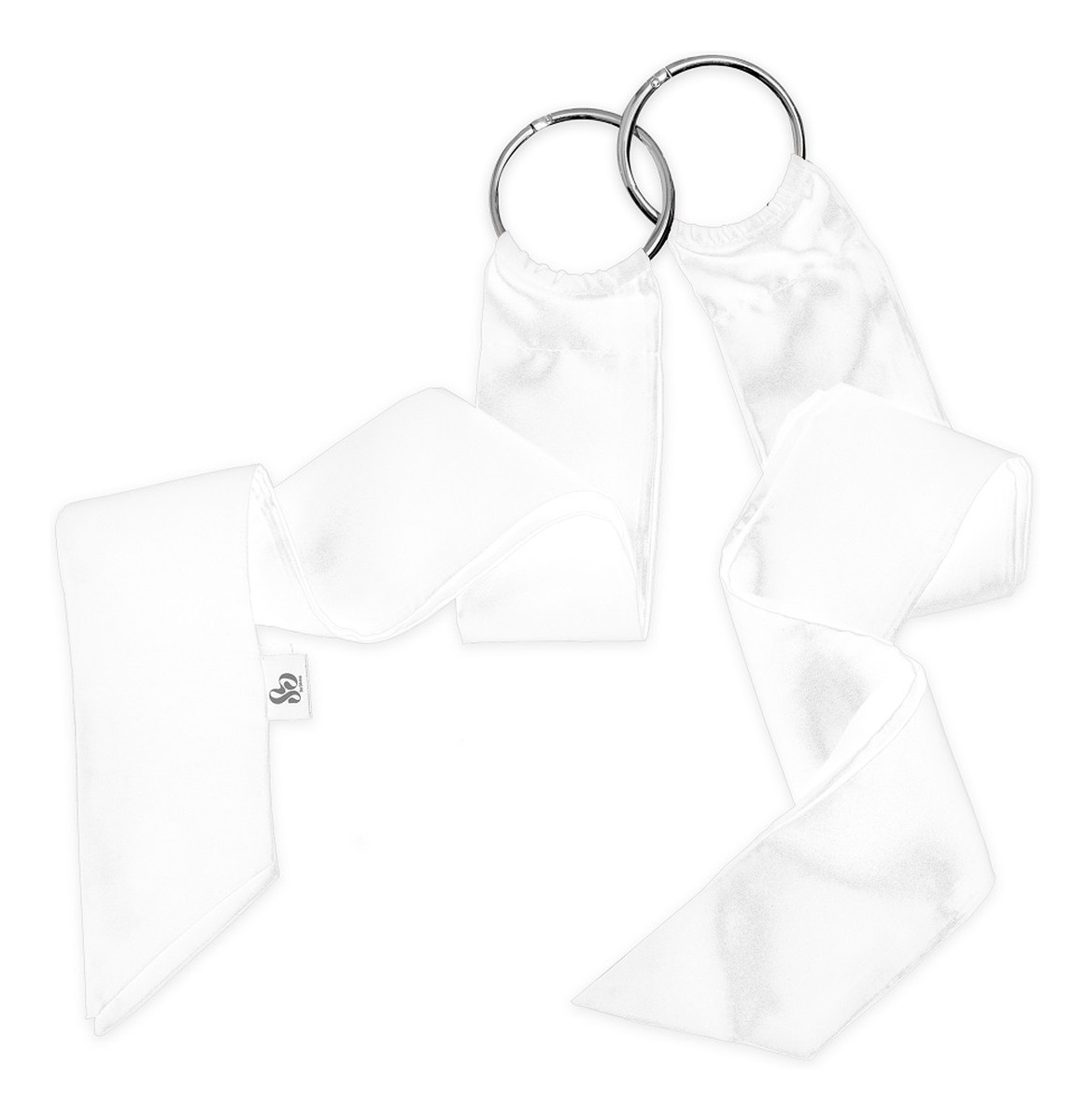 Luxury silk restraints jedwabiste wstążki do wiązania white