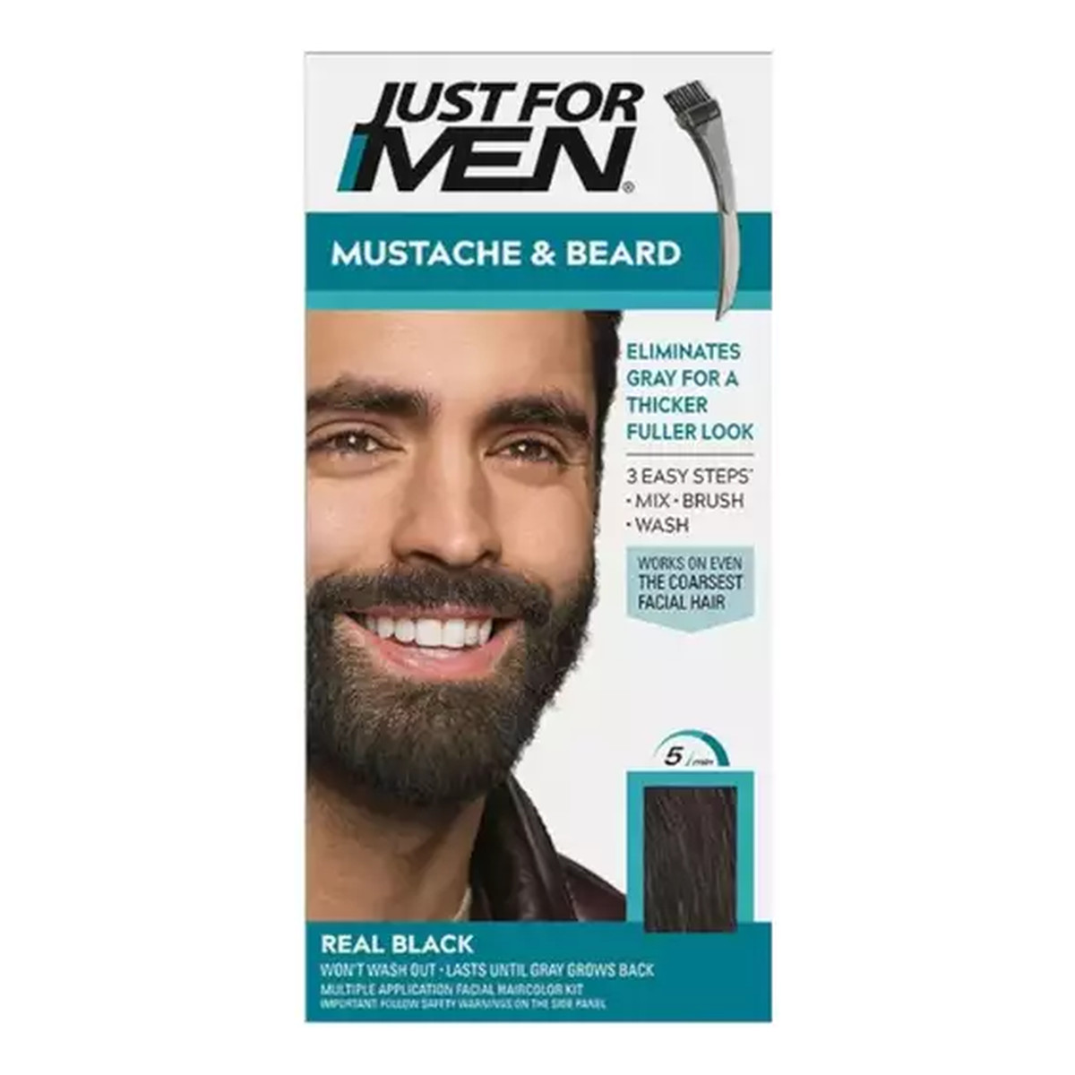 Just For Man Mustache & Beard Żel koloryzujący Do Brody i Wąsów 28g