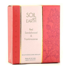 Mydło Orientalne 100% VEGAN CZERWONY SANDAŁOWIEC Indyjski Afrodyzjak