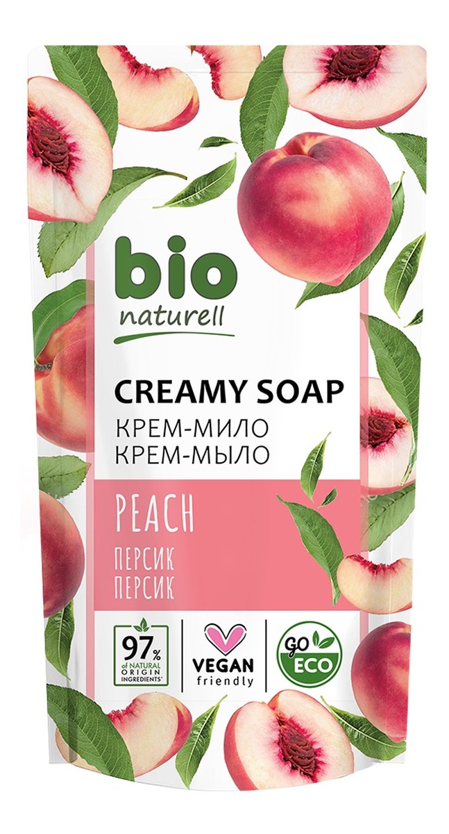Mydło w płynie Peach doy-pack