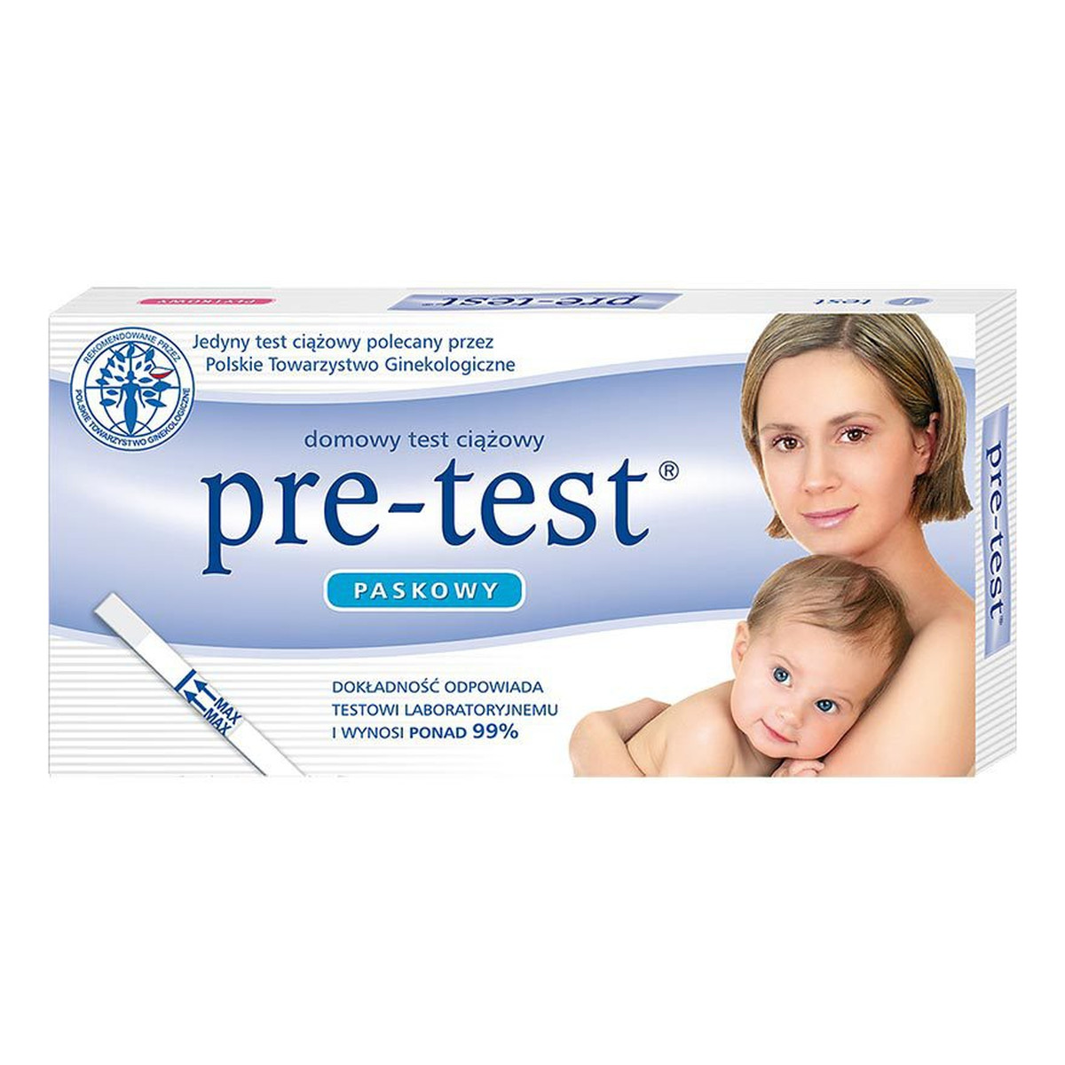 Pre-Test Test ciążowy paskowy 1szt