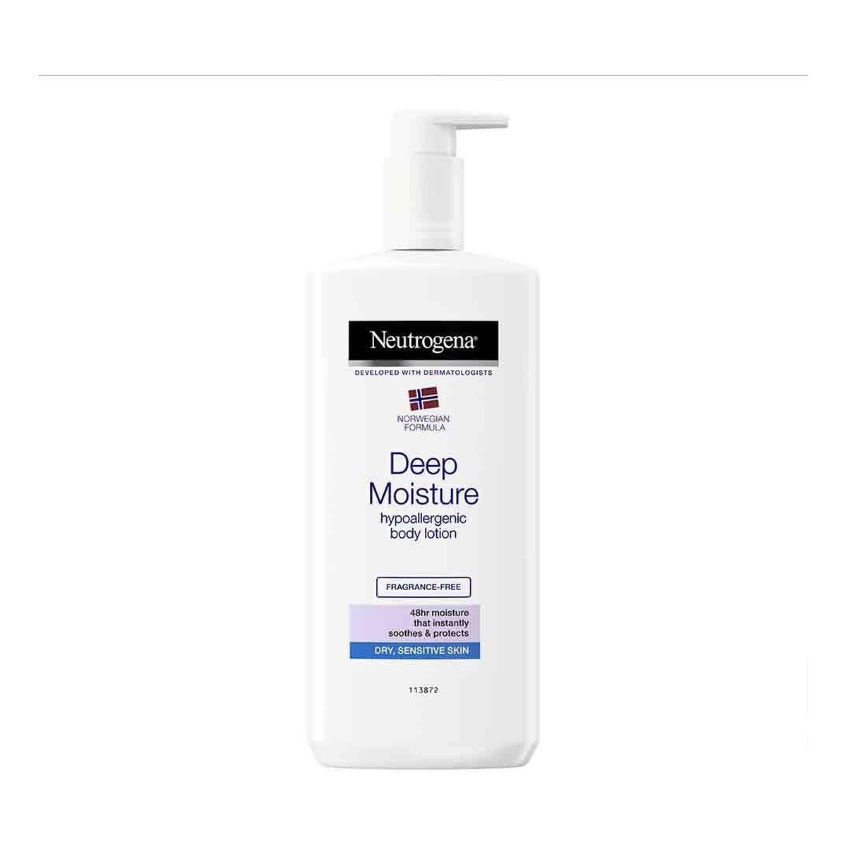 Neutrogena Deep Moisture głęboko nawilżający Balsam do ciała bezzapachowy 400ml