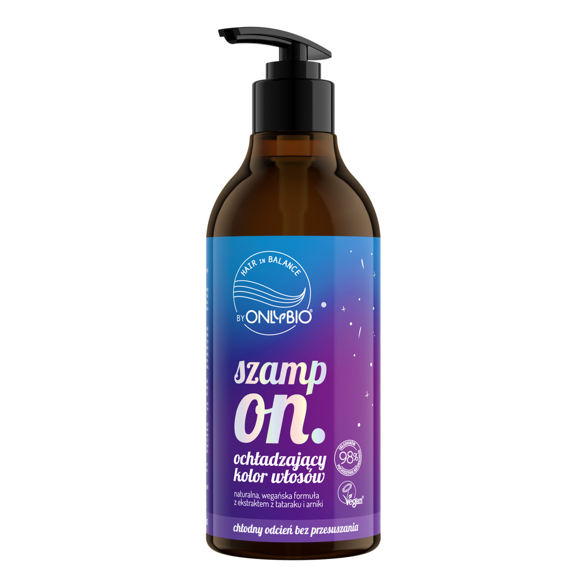 OnlyBio Hair in Balance Szampon ochładzający kolor włosów 400ml