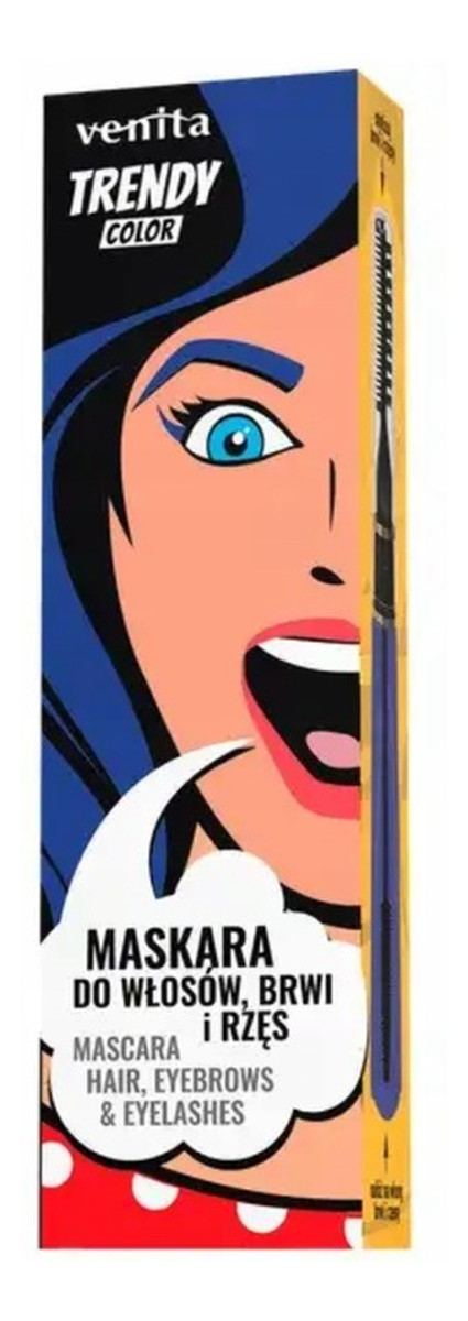 3w1 Maskara Do Rzęs Brwi Włosów
