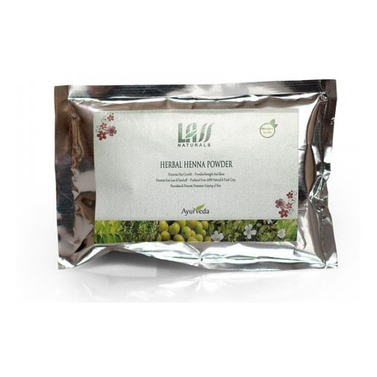 Lass Naturals Herbal Henna Do Włosów Ziołowa 100g