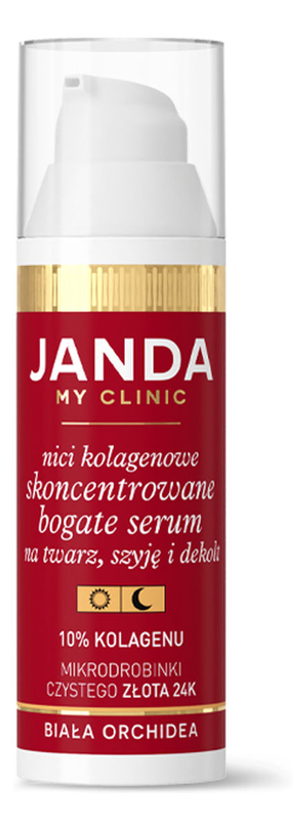 Skoncentrowane serum na twarz szyję i dekolt